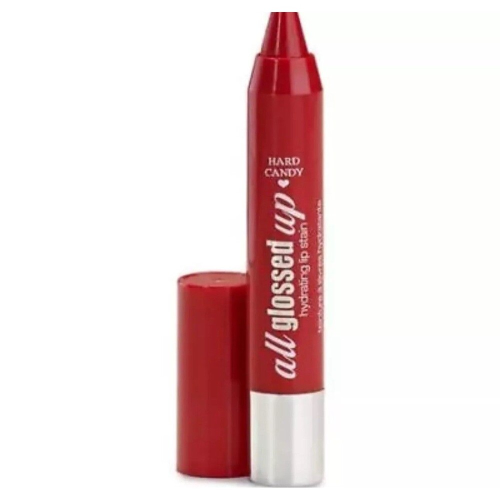 Hard Candy All Glossed Up Hydrating Lip Stain - #604 Red Minx 0.081Oz. Two Pack